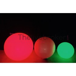 3 boules lumineuses à LED Multicolore - Slide - Ocassion